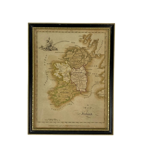 29 - Georgian map of Ireland, dated 1798. 17cm x 22cm