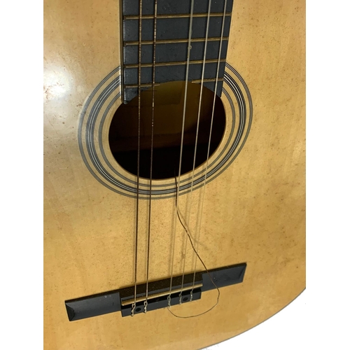 427 - 2 Accoustic guitars. Largest is 101cm