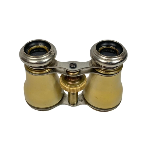 237 - Pair of Edwardian opera glasses in case.
