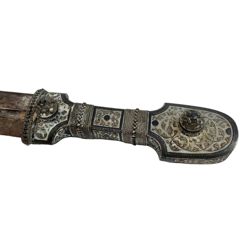 255 - Vintage decorative Middle Eastern dagger, 51cm