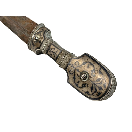 255 - Vintage decorative Middle Eastern dagger, 51cm