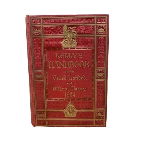 273 - Kelly's Handbook to the Title Landed and Official Classes 1934