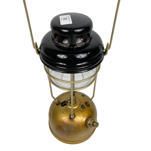 56 - Tilley 246A railway lamp, including handle 57cm