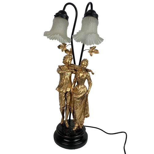 92 - Large ornate lamp