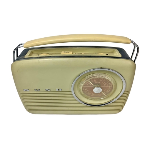 726 - Vintage Bush radio. 34 x 27cm