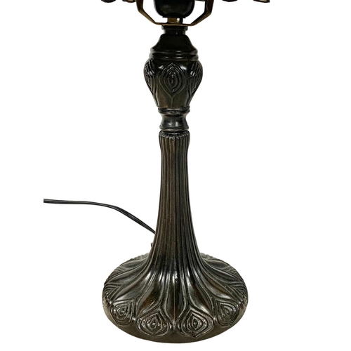 116 - Pair of Tiffany style lamps. 49cm