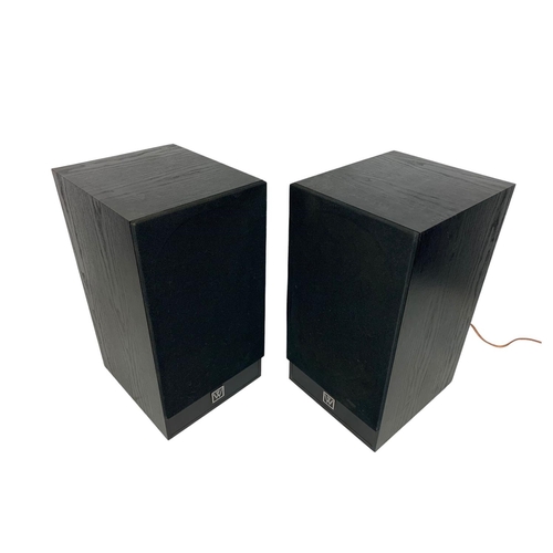 298 - Pair of Wharfedale speakers. 25.5 x 29.5 x 49cm