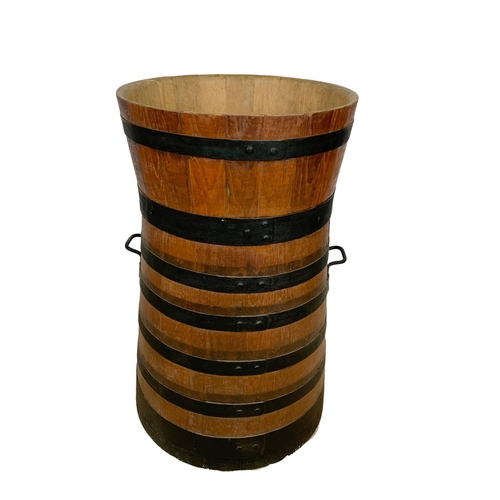 383 - Large vintage butter churn. 89cm