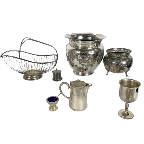 531 - Quantity of silver plate