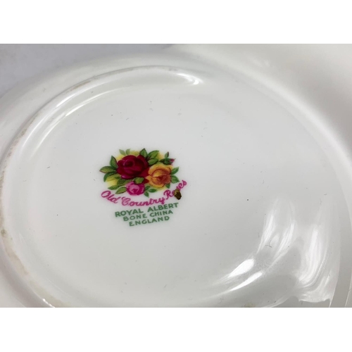 574 - 26 piece Royal Albert Old Country Roses tea set.