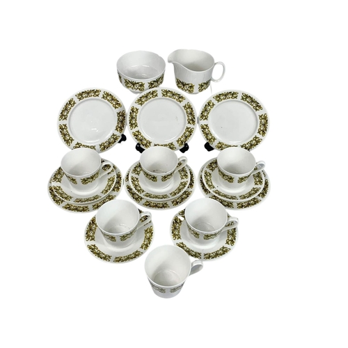 598 - Vintage Queen Anne tea set.