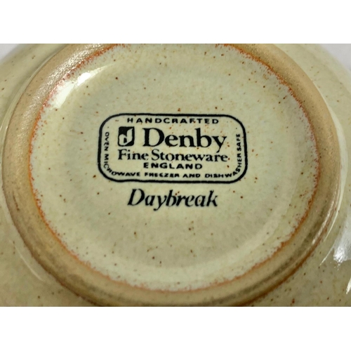 606 - 31 piece vintage Denby dinner set.