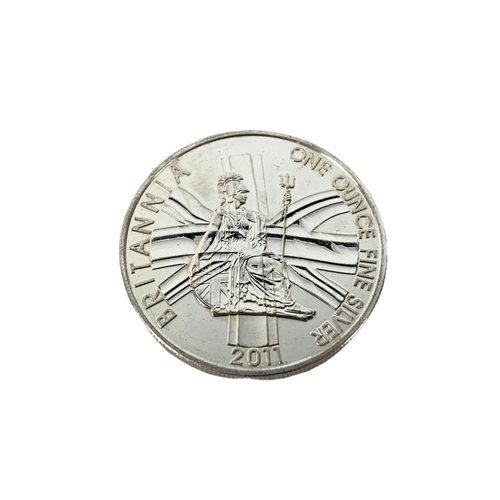 690 - Silver 2011 Britannia coin