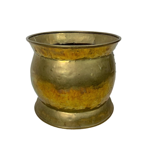 111 - Victorian brass coal bucket. 39 x 32cm