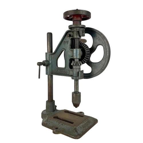 110a - Vintage Bradson drill press. 48cm