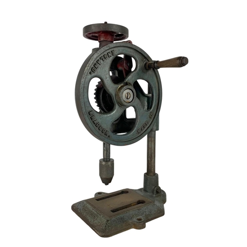 110a - Vintage Bradson drill press. 48cm