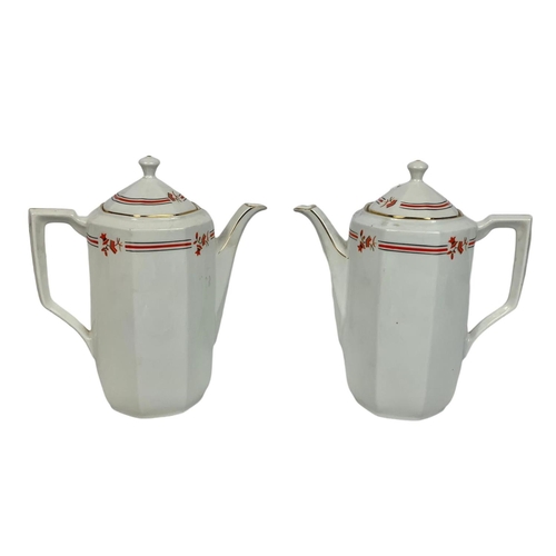 615 - 25 piece Art Deco coffee set. Circa 1920/30.