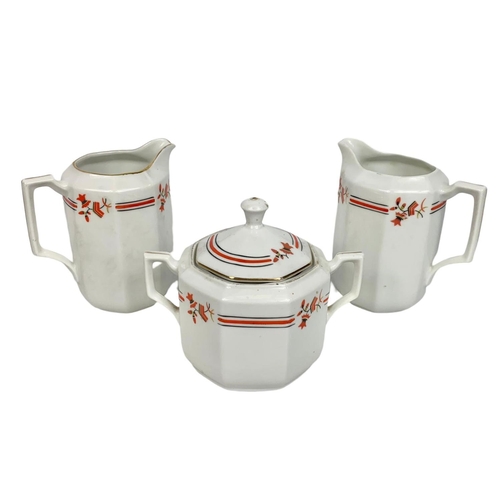 615 - 25 piece Art Deco coffee set. Circa 1920/30.