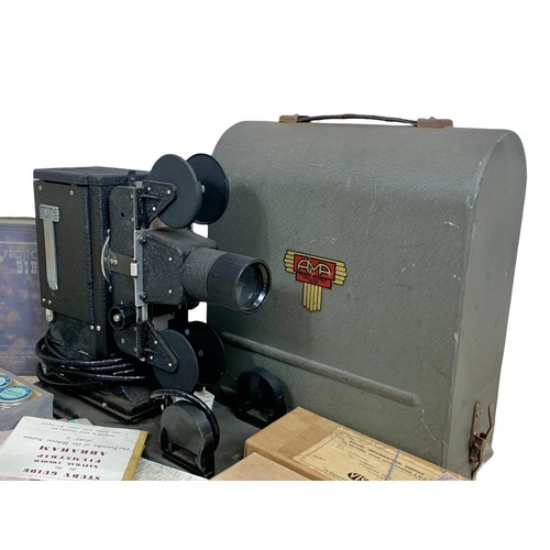 778 - Vintage projectors with accessories.