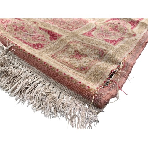 1214 - 2 rugs. Largest 310cm