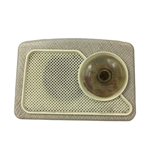 208a - Vintage Dansette RT222 Transistor radio. 22 x 14cm