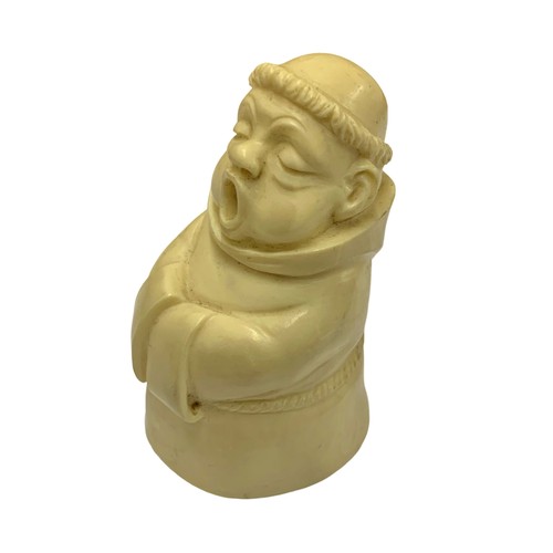 235a - Small vintage ivory monk