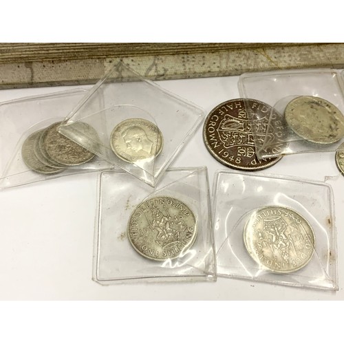 670a - Quantity of old coins including silver