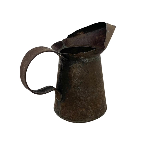 91 - 1930’s oil jug. Pat number 318485. 15.5cm