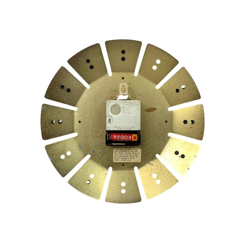 121 - Smiths Astral sunburst clock. Circa 1960. 29cm.