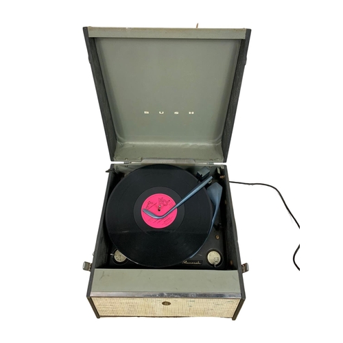 42 - Vintage Bush record player. 38 x 44 x 23.5cm