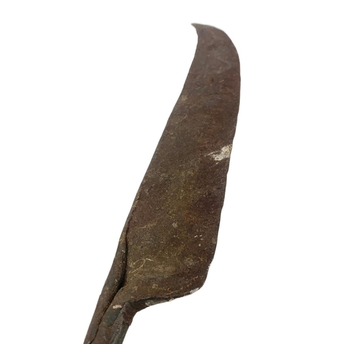 157 - Primitive African Witchdoctors blade. 50cm