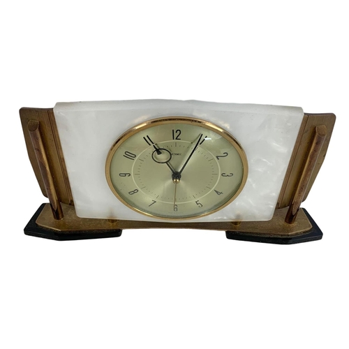 170 - Metamec mantle clock. Circa 1960. 28 x 14cm