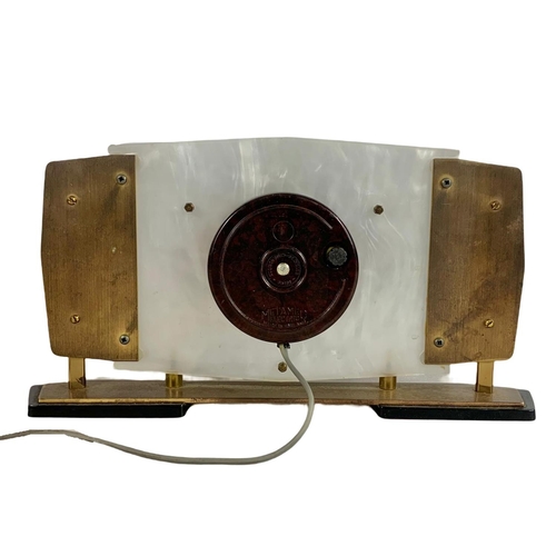 170 - Metamec mantle clock. Circa 1960. 28 x 14cm