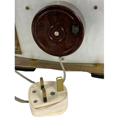 170 - Metamec mantle clock. Circa 1960. 28 x 14cm