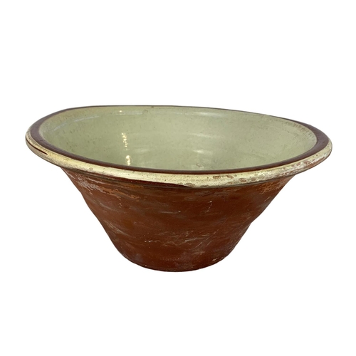 175 - Large Victorian cream bowl. 42 x 19cm