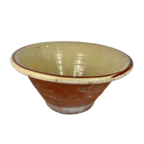 176 - Large Victorian cream bowl. 48 x 23cm