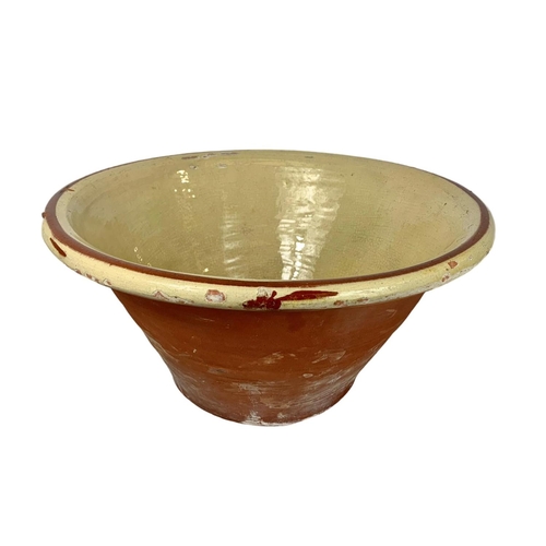 176 - Large Victorian cream bowl. 48 x 23cm