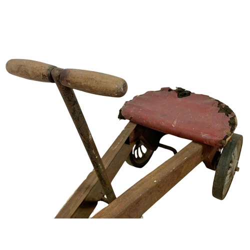 192 - Childs peddle car. Circa 1930/40. 68cm