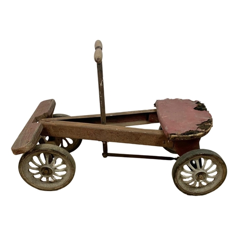 192 - Childs peddle car. Circa 1930/40. 68cm