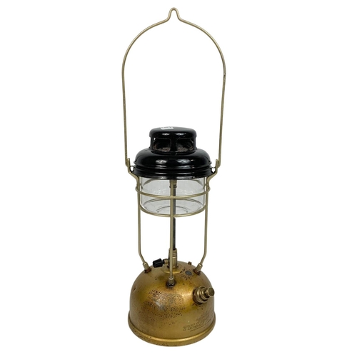 369 - Tilley 246A railway lamp, including handle 57cm