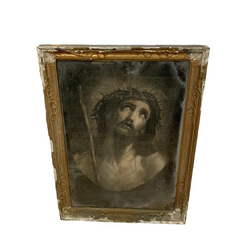 63a - 3 large Victorian religious prints. Largest 23cm 89 x 110cm