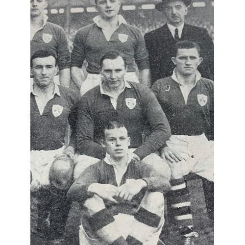 70c - Original programme of Ireland vs Scotland 1939 with picture of SAS Lieutenant Colonel Robert Blair “... 