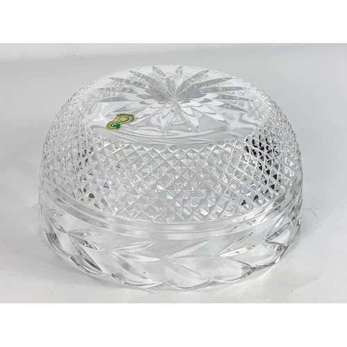 543 - Large Waterford Crystal bowl. 20.5 x 9.5cm