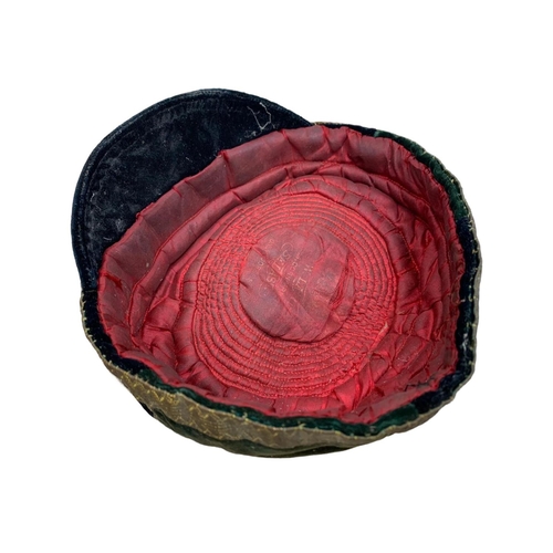 129 - Late 19th century Rugby cap 1895-96.