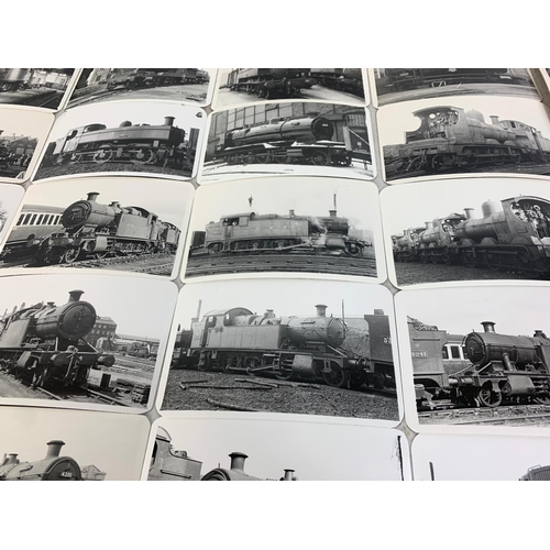 187 - Collection of train postcards and photos