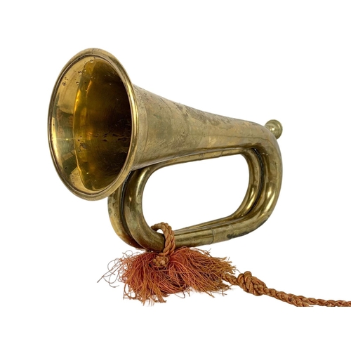 19 - Vintage bugle. 28cm