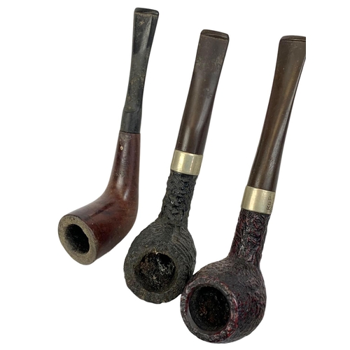 210 - 6 vintage smokers pipes