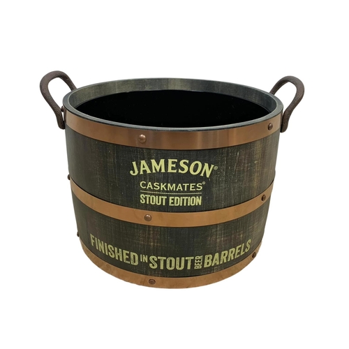 223 - A Jameson’s copper bound ice bucket. 36 x 31 x 26cm.