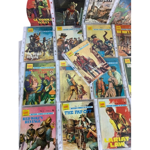 270a - 20 1970’s Western Stories in Pictures comics.