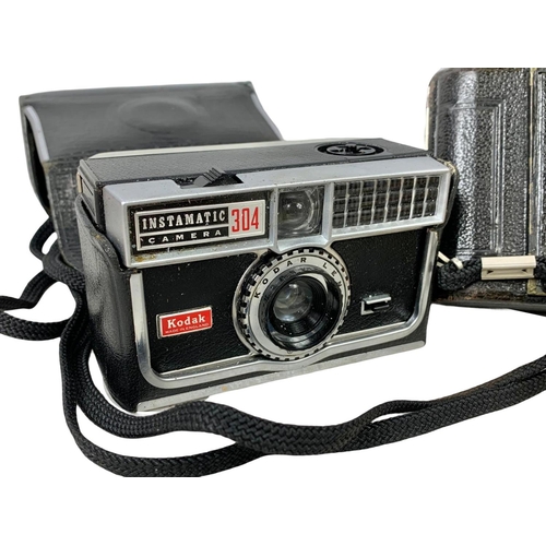 270d - Vintage cameras. Including Voighander, Kodak, Zeiss Ikon.